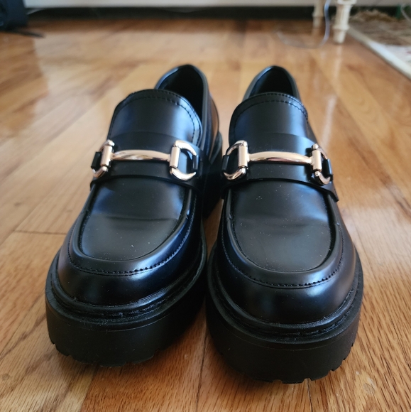 Womens Steve Madden Platform Loafers - Picture 9 of 9